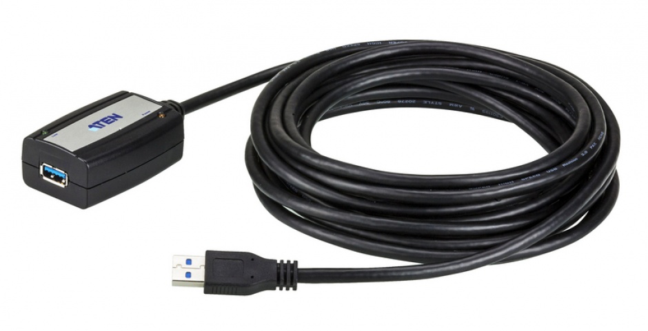 Imagine Cablu prelungitor USB 3.1 Gen 1 (USB 3.0) T-M activ 5m, ATEN UE350A